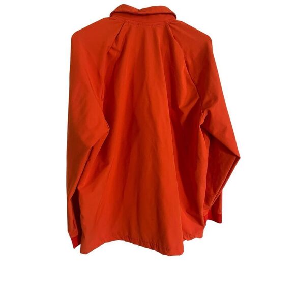Nike Mens Orange Long Sleeve Fleece Thermal Fit Full Zip Track Jacket 2XL - Picture 5 of 8